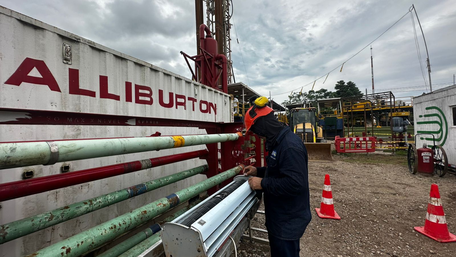 Mantenimiento técnico en una operación industrial