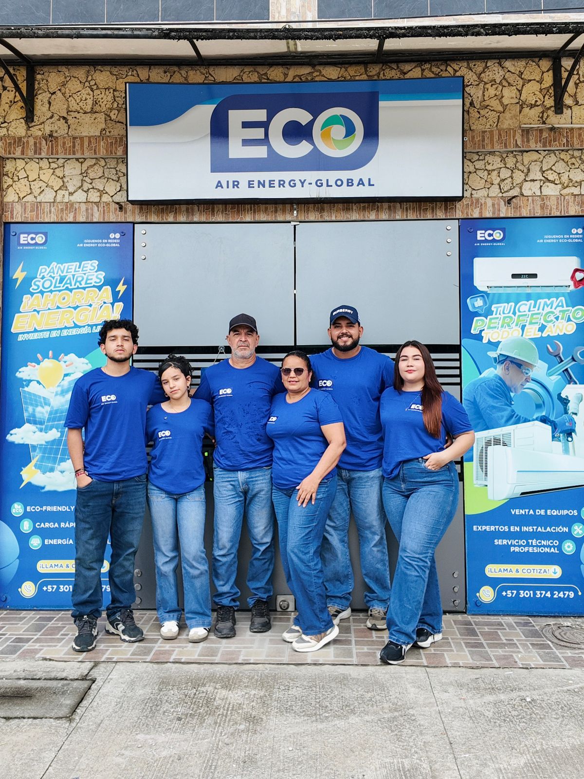 Equipo operativo AIR ENERGY